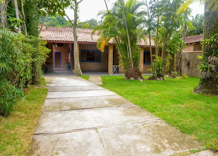 Otima Casa C Wi Fi 8 Min Da Praia Barequecaba Sp