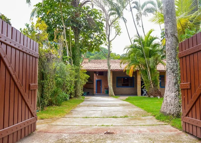 Otima Casa C Wi Fi 8 Min Da Praia Barequecaba Sp